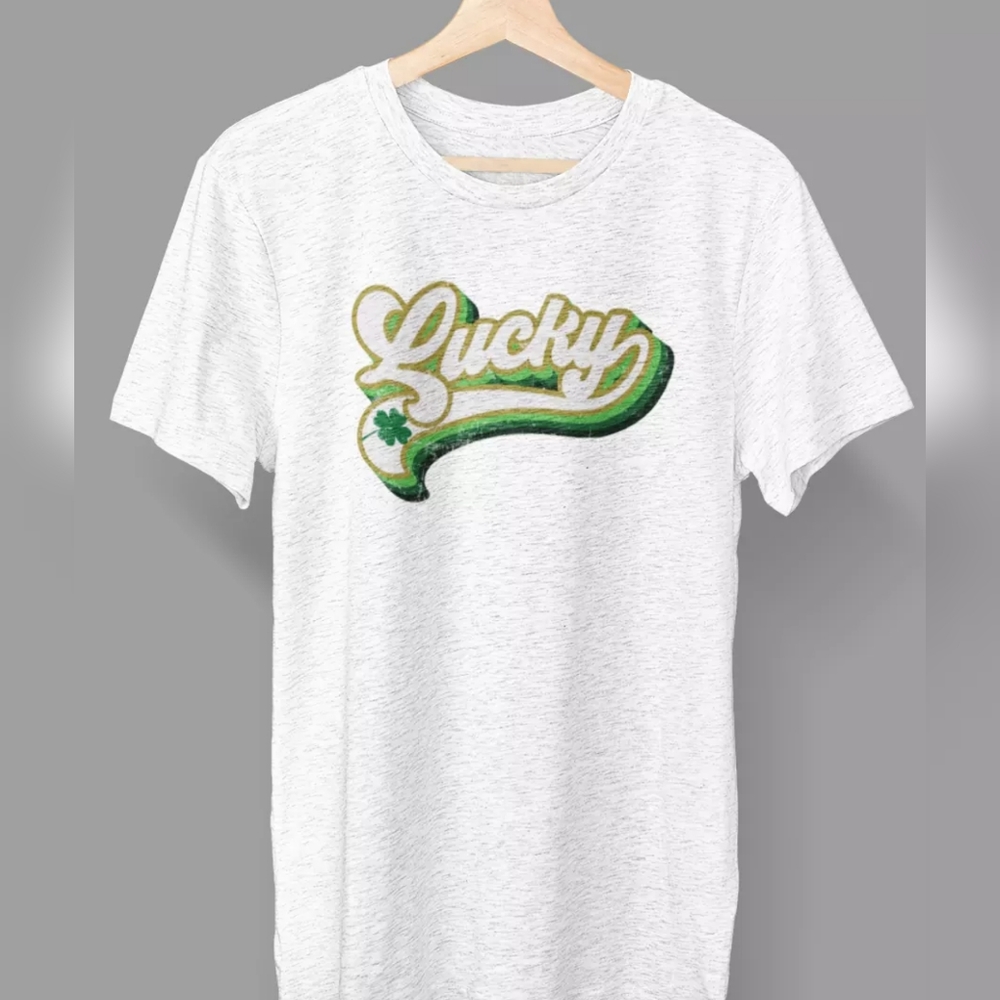 Custom Printed, St. Patrick's Day, Cotton Tshirt